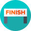 Finish line icon 64x64