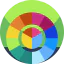 Color wheel icon 64x64