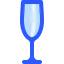 Бокал для шампанского иконка 64x64