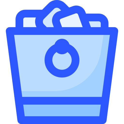 Ice bucket ícono