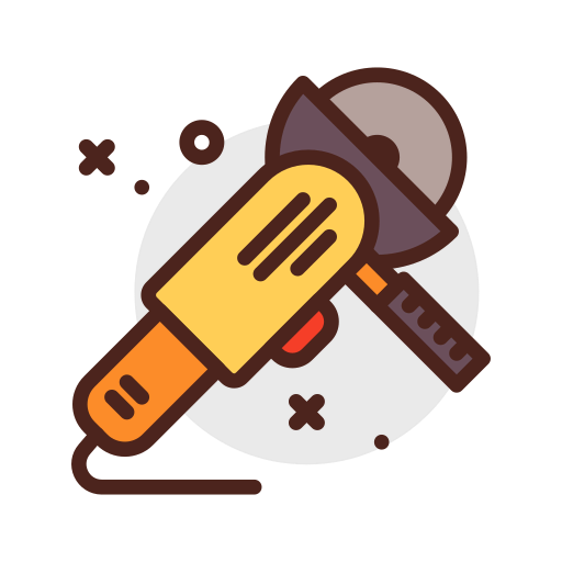 Electric saw icon