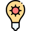 Light bulb ícono 64x64