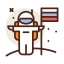 Cosmonaut icon 64x64