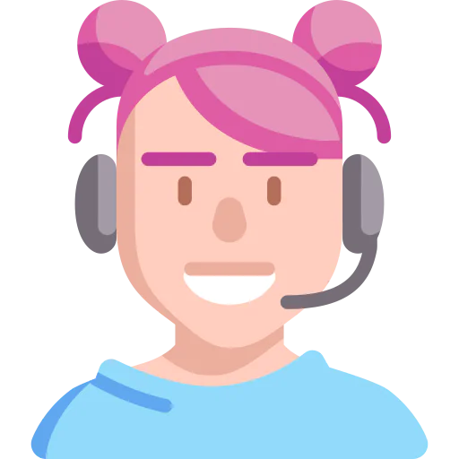 Call center agent icon