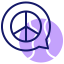 Peace sign Ikona 64x64