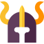 Viking helmet icon 64x64