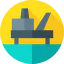 Нефтяная платформа иконка 64x64