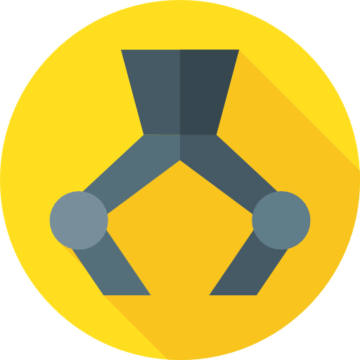 Robot arm icon