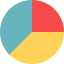 Pie chart icon 64x64