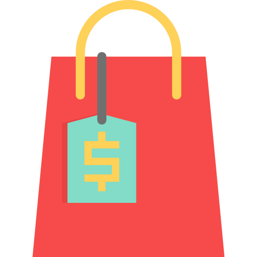 Shopping bag ícono