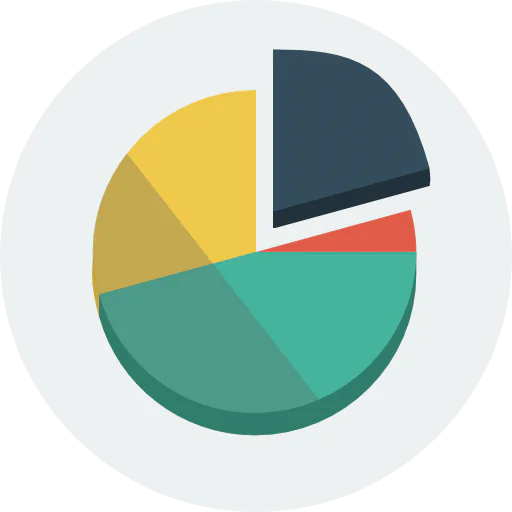 Pie chart 图标