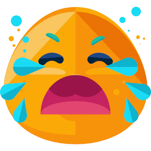 Crying icon