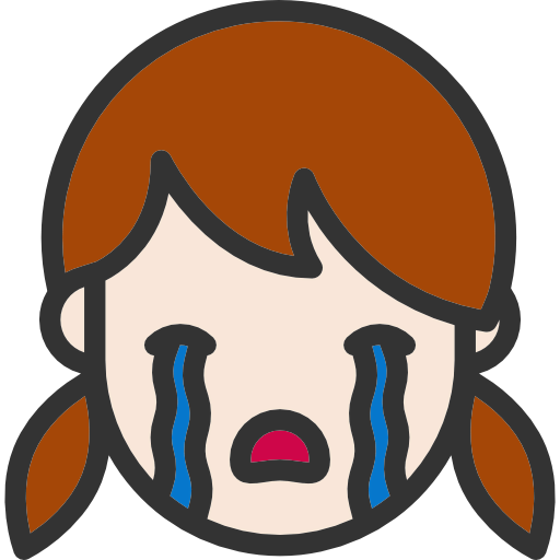 Crying icon