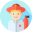 Firefighter icon 64x64