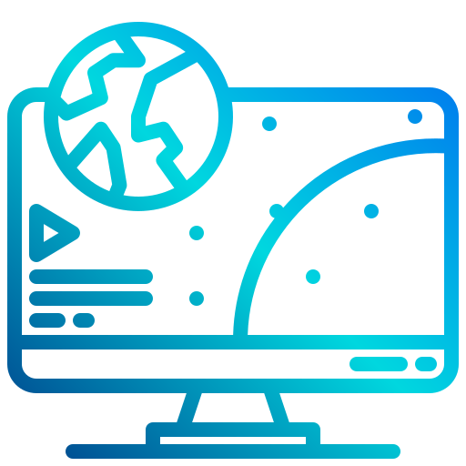 Online learning icon