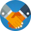 Business partnership icon 64x64