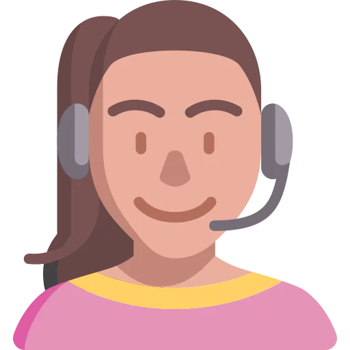 Call center agent icon
