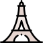 Eiffel tower アイコン 64x64