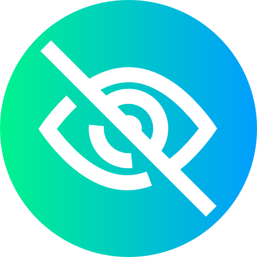 Hide icon