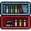 Book shelves icon 64x64
