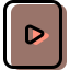 Play button icon 64x64