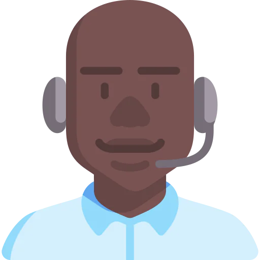Call center agent icon