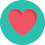 Сердце иконка 64x64