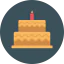 Birthday cake ícone 64x64