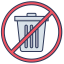 Trash bin icon 64x64