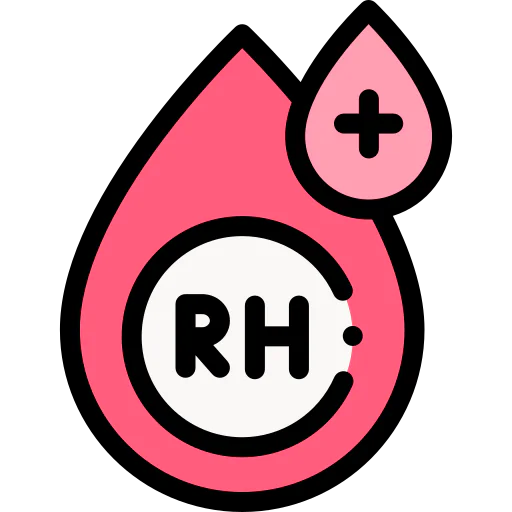 Blood rh positive ícono