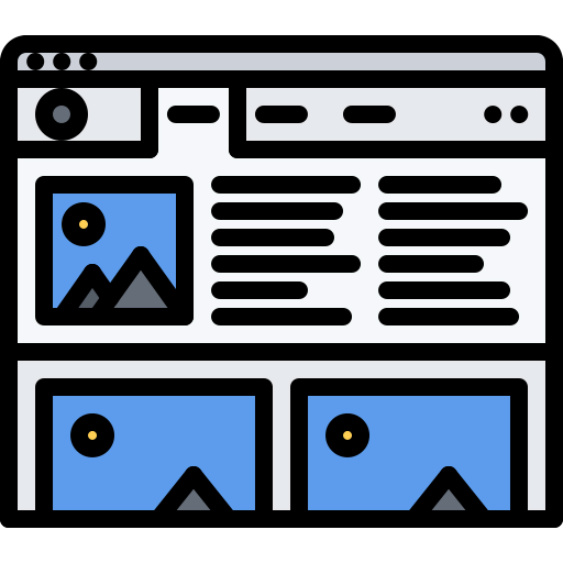 Drop down menu icon