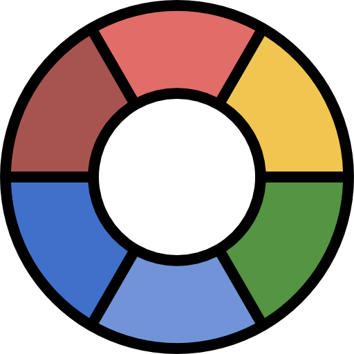 Pie chart icône