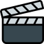 Clapperboard icon 64x64