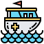 Rescue boat icon 64x64