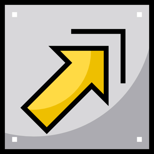Diagonal arrow 图标