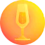 Champagne glass ícono 64x64