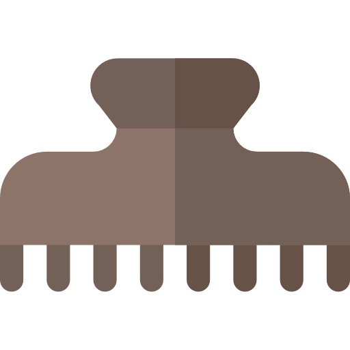 Hair clamp icon