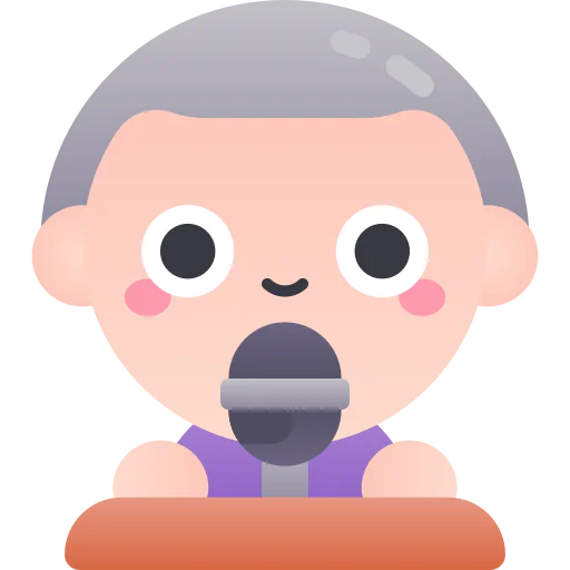 Motivational speech icon