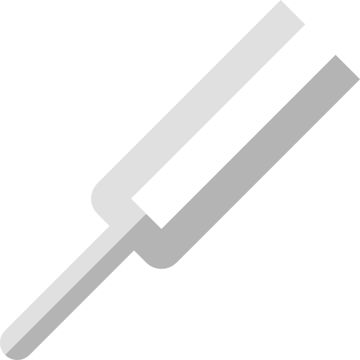 Tuning fork ícone