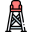 Lifeguard tower icon 64x64