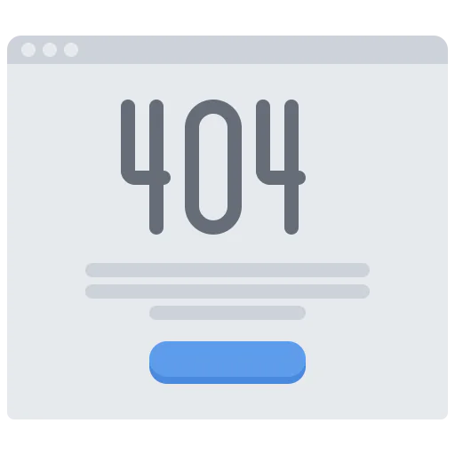 404 error icon