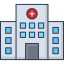 Hospital building icon 64x64