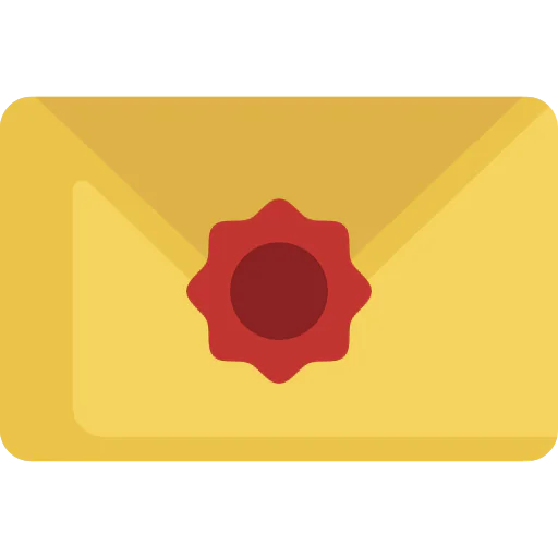 Envelope ícono