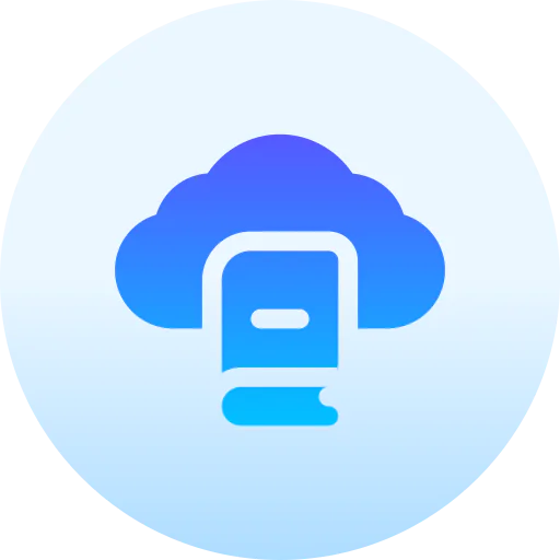 Cloud storage icon
