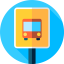 Bus stop icon 64x64