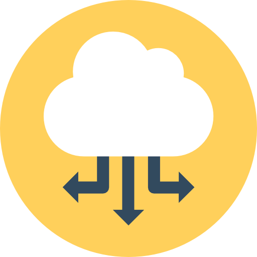 Cloud computing icon