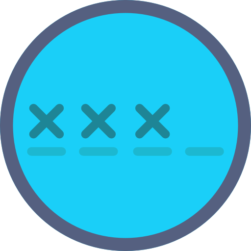 Pin code icon