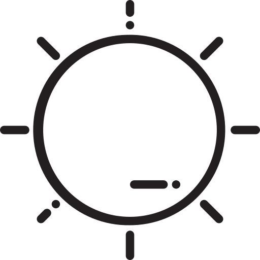 Sun icon