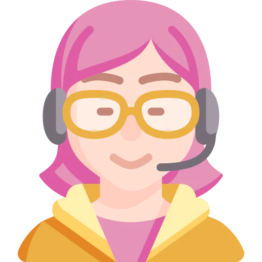 Call center agent icon