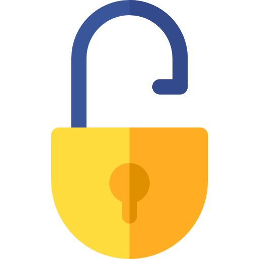 Open lock icon